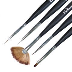 Набор кистей для дизайна &quot;IRIS'K&quot;, 5 предметов