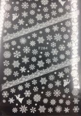 Наклейки для ногтей F284