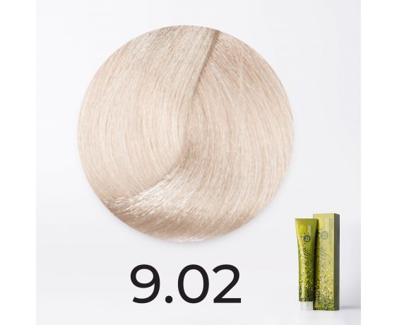 Краска для волос FarmaVita B.Life Color 9.02 Очень светлый блондин перламутровый, 100мл
