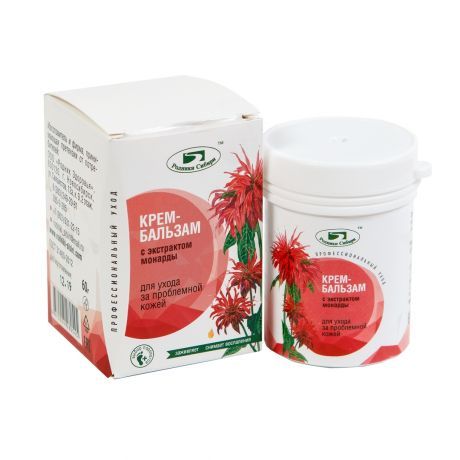 Крем-бальзам Монарда Родники Сибири 60г