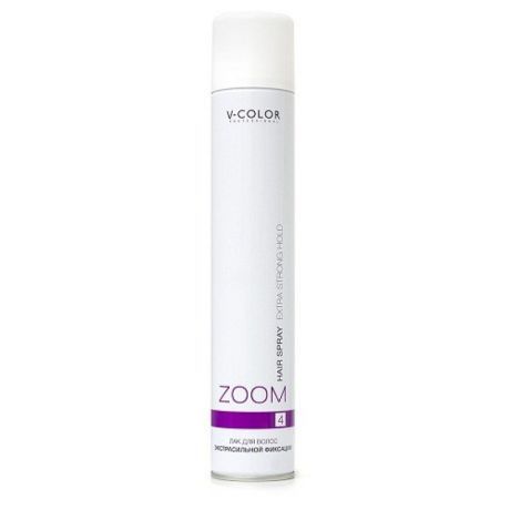 Лак для волос V-Color ZOOM EXTRA STRONG HOLD (4) 400мл