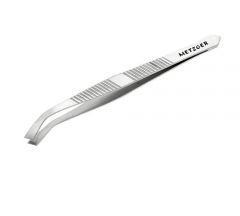 Пинцет скошенный Metzger РТ-617-D, матовый