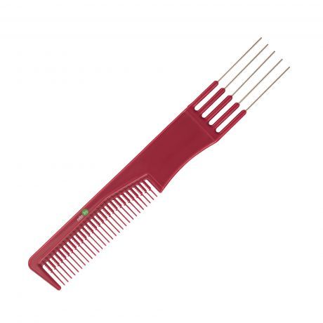 Расческа пластиковая для начеса с металлическими зубцами 190 мм арт.ABS62839 MARS-016
