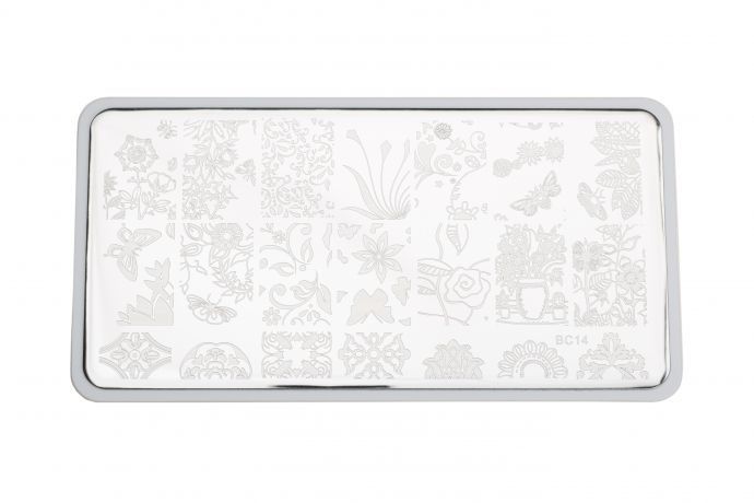 Пластина для стемпинга E.co Nails BC-14