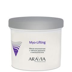Маска альгинатная с чайным деревом и миоксинолом ARAVIA Professional MYO-LIFTING 550мл.