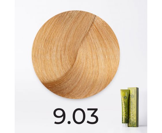 Краска для волос FarmaVita B.Life Color 9.03 Очень светлый блондин коричневый, 100мл