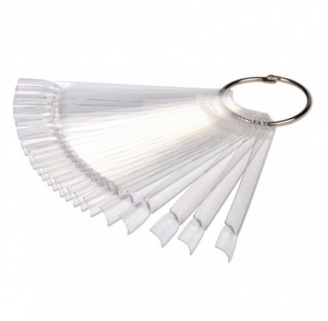 Палитра на кольце прозрачная ( 50 шт/уп)