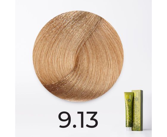Краска для волос FarmaVita B.Life Color 9.13 Светлый блондин пепельно-золотистый, 100мл