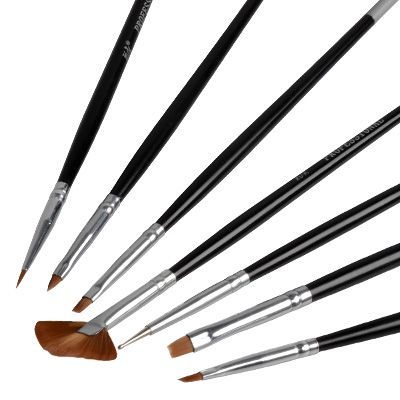 Набор кистей для дизайна "IRISK", 7 предметов