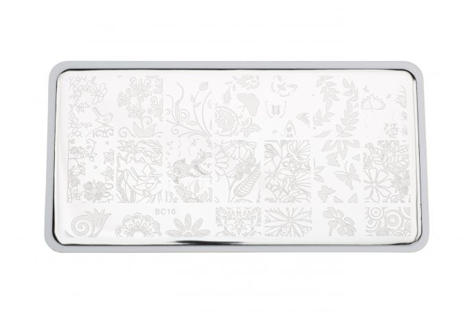 Пластина для стемпинга E.co Nails BC-16