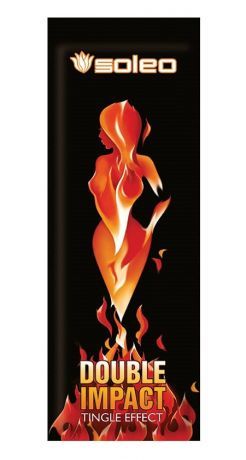 Крем для загара в солярии Double Impact (15мл) 
