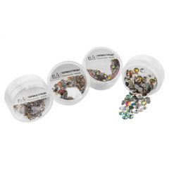 Термостразы универсальные Swarovski Чехия, микс в баночке (размер в ассорт.) от 180 до 400шт