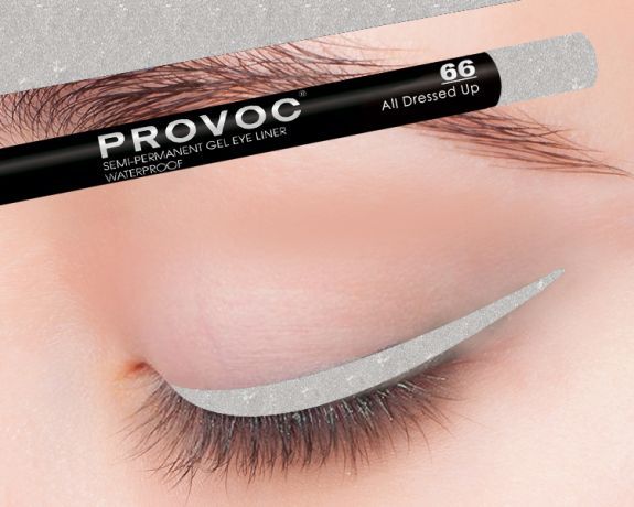Гелевая подводка в карандаше для глаз Provoc Gel Eye Liner №66 AII Dressed Up