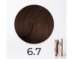 Краска для волос FarmaVita Life Color Plus 6.8/6.7 светлый коричневый кашемир, 100мл