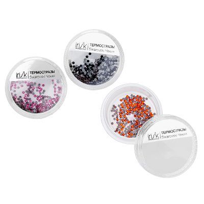 Термостразы универсальные Swarovski Чехия, цветные в баночке (размер в ассорт.) от 180 до 400шт
