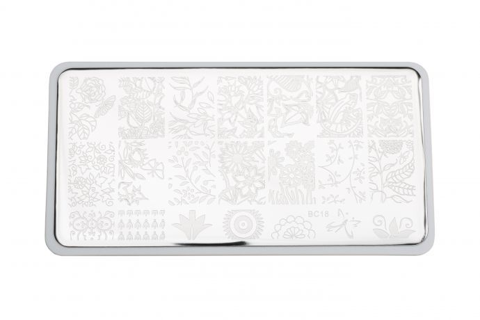 Пластина для стемпинга E.co Nails BC-18