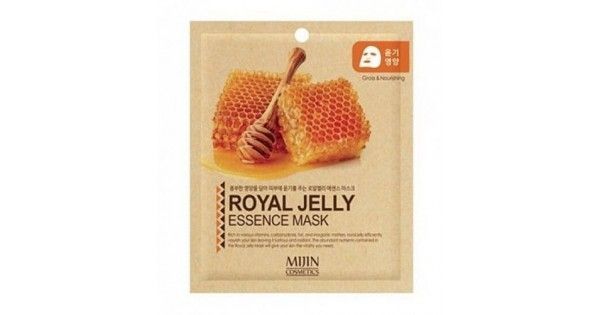 МЖ Cosmetics Маска для лица тканевая маточное молочко ROYAL JELLY ESSENCE MASK 25гр