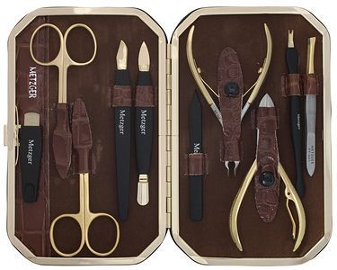 Маникюрный набор (10 предметов) Metzger MS-310-HG