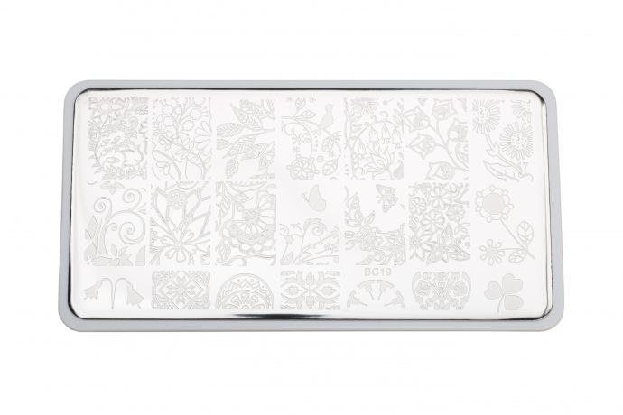 Пластина для стемпинга E.co Nails BC-19