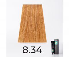 Краска для волос FarmaVita Suprema 8.34 блондин золотисто-медный, 60мл