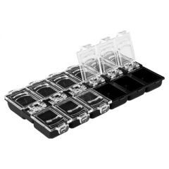 Бокс для хранения прямоугольный  IRISK,12 ячеек (У144-03)