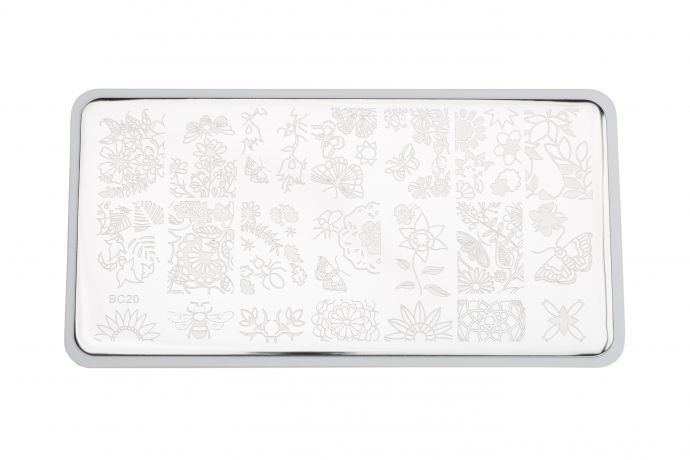Пластина для стемпинга E.co Nails BC-20
