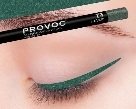 Гелевая подводка в карандаше для глаз Provoc Gel Eye Liner №73 Fairytale