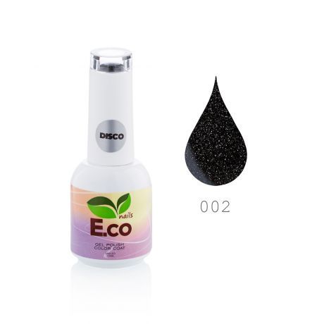 Гель-лак для ногтей светоотражающий E.co Nails Disco №02, 10мл.