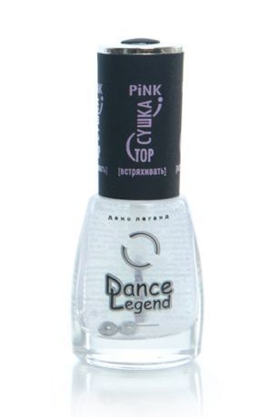 Лак для ногтей Dance Legend топ сушка- pink 15мл