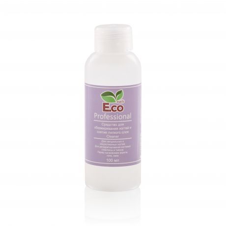 Средство для обезжиривания ногтей и снятия липкого слоя E.co Nails Cleaner Professional 110мл