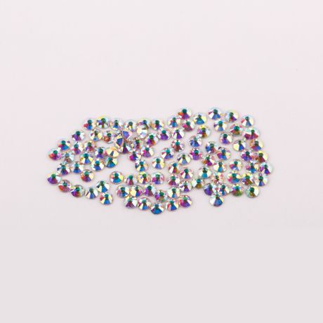 №35 Стразы E.Co Nails голографические светлые мелкие (100 шт.)