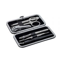 Маникюрный набор Metzger, Оранжевая хохлома (6 предметов) MS-3957(4)-Small