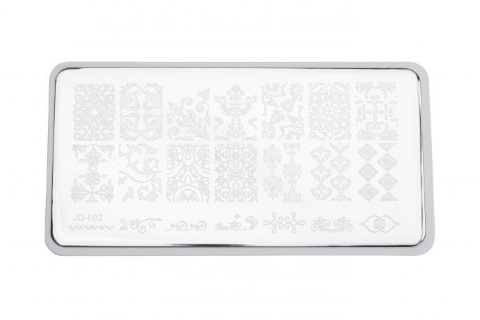 Пластина для стемпинга E.co Nails JQ-L02