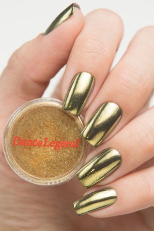 Декор. пигмент-пудра Mirror Gold