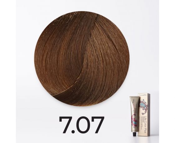 Краска для волос FarmaVita Life Color Plus 7.07 холодный блондин, 100мл