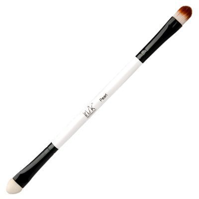 Кисть макияжная двухсторонняя Pearl для теней с аппликатором