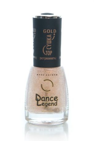 Лак для ногтей Dance Legend топ сушка-gold 15мл