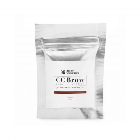 Хна для бровей CC Brow (brown) в саше (коричневый), 10 гр