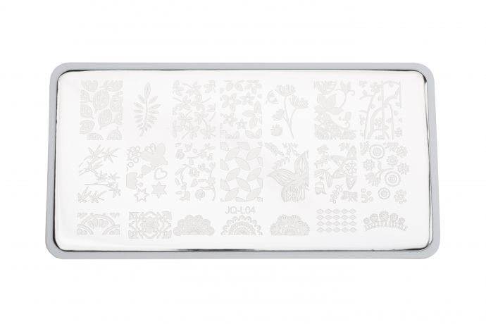 Пластина для стемпинга E.co Nails JQ-L04