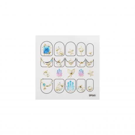 Наклейки для ногтей E.co Nails SP065