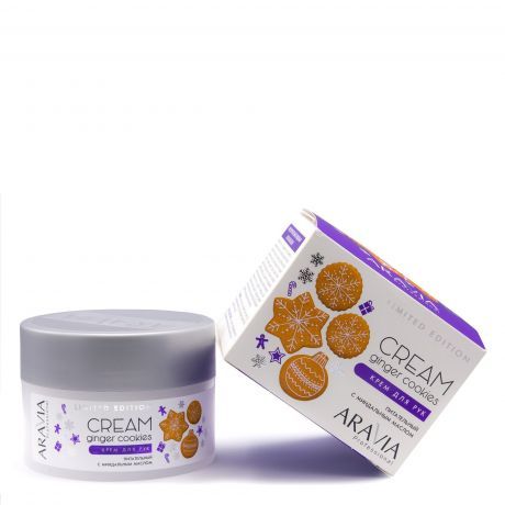Крем для рук с миндальным маслом ARAVIA Professional Giger Cookies Cream 150 мл.