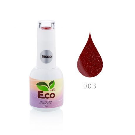 Гель-лак для ногтей светоотражающий E.co Nails Disco №03, 10мл.