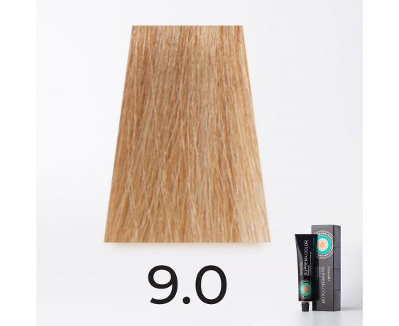 Краска для волос FarmaVita Suprema 9.0 очень светлый блондин, 60мл