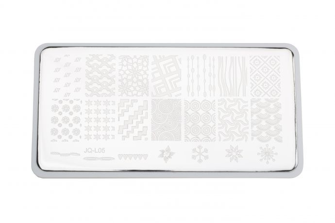 Пластина для стемпинга E.co Nails JQ-L05