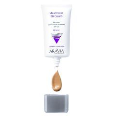 BB-крем увлажняющий SPF-15 Ideal Cover &quot;ARAVIA Professional&quot; BB-Cream Sand 02, 50 мл