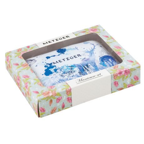 Маникюрный набор Metzger, Зима (6 предметов) MS-3957(8)-Small