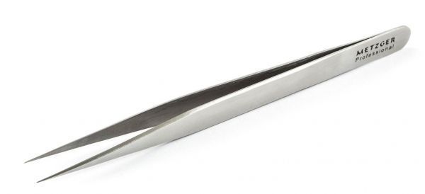 Пинцет прямой-острый Metzger РТ-6521-D, 12.7см
