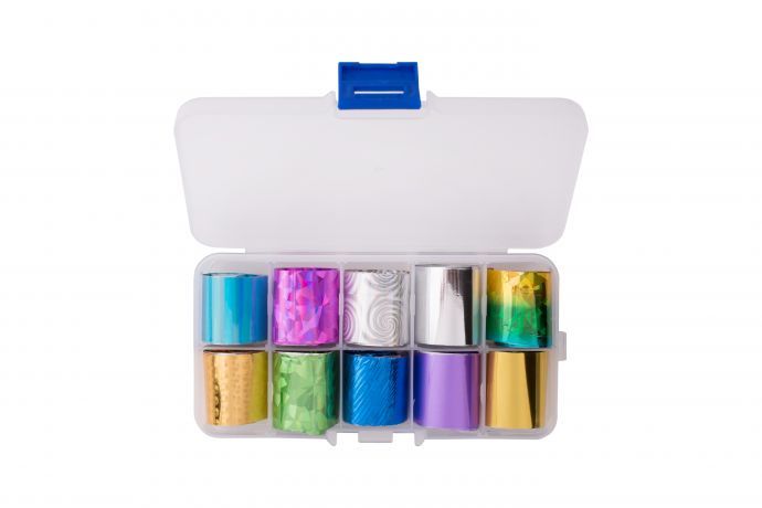 Фольга E.Co Nails в коробке (10 шт/уп.)
