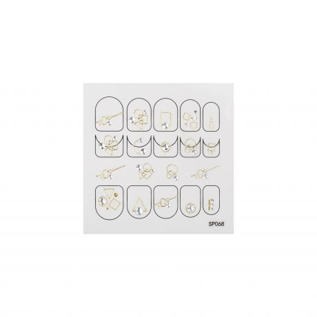 Наклейки для ногтей E.co Nails SP068