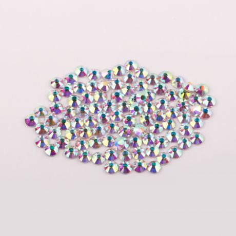 №38 Стразы E.Co Nails голографические темные средние (100 шт.)
